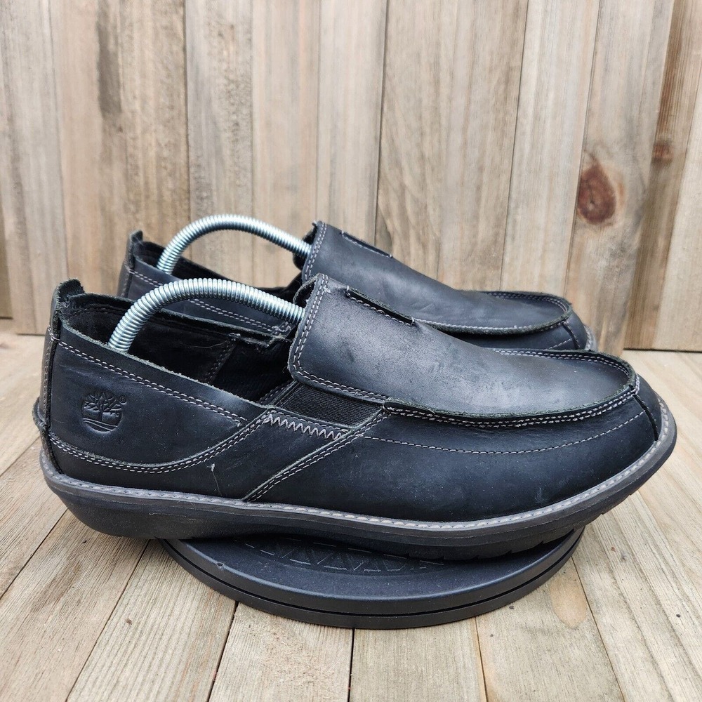 Timberland Earthkeepers Slip On Loafer Shoes Mens size 10.5 Oil Leather - Picture 3 of 9